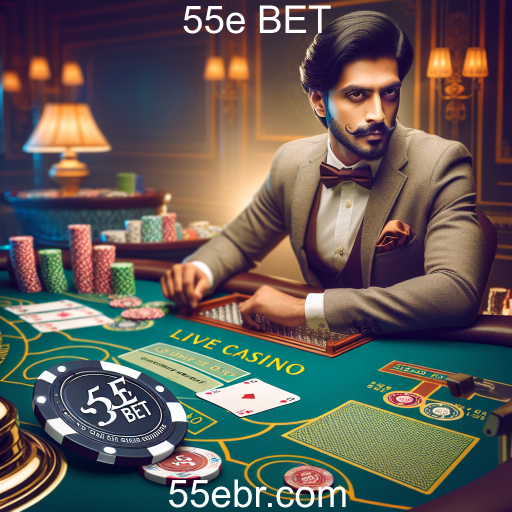 Descubra a Emoção do Cassino Ao Vivo no 55e BET